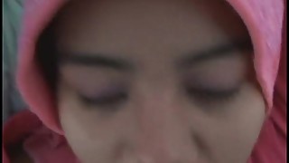 Arab amateur wife homemade blowjob and fuck with facial
