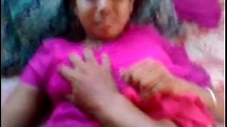 Desi Bhabhi In Saree Big Boobs Pressed Homemade Indian Sex