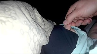 play with sleeping wifes erected nipples