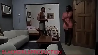 NAIJA SEX SCENE(cheating couples) husband fucking wife sister and  wife fucking gateman all in one house
