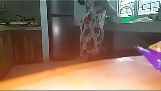 SL MilF Wife Fuck At Kitchen