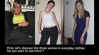 Make your choice #9 : which of these 3 women would you fuck?